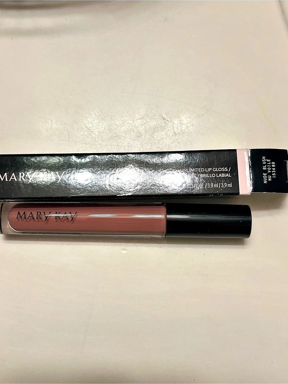 Mary Kay Unlimited Lip Gloss Lip Gloss in Pink & Brown NWT